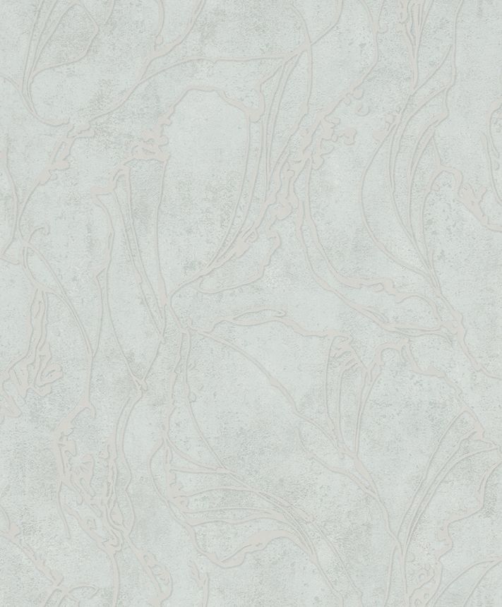 Tapeta, sivo-zelená, abstraktný vzor, 34253, City Glow, Marburg