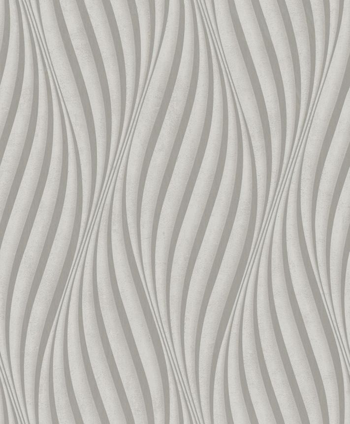 Tapeta, béžovo-zlatá, vlnky, 34259, City Glow, Marburg