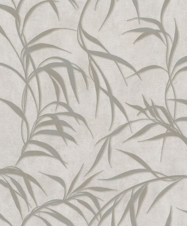 Tapeta, béžovo-zlatá, listy, 34284, City Glow, Marburg