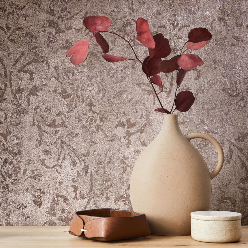 Tapeta, hnedá, zámocký vintage vzor, 34293, City Glow, Marburg