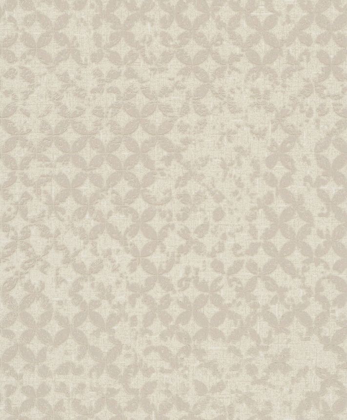 Tapeta, béžová, geometrický vintage vzor, 35117, City Romance, Marburg