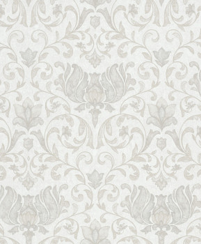 Tapeta, krémovo-béžová, ornamenty, 35168, City Romance, Marburg