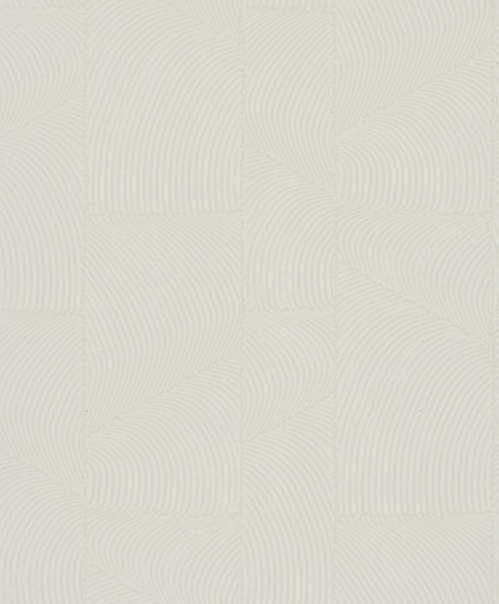 Tapeta, krémová, grafický 3D vzor, 34641, Terra, Marburg