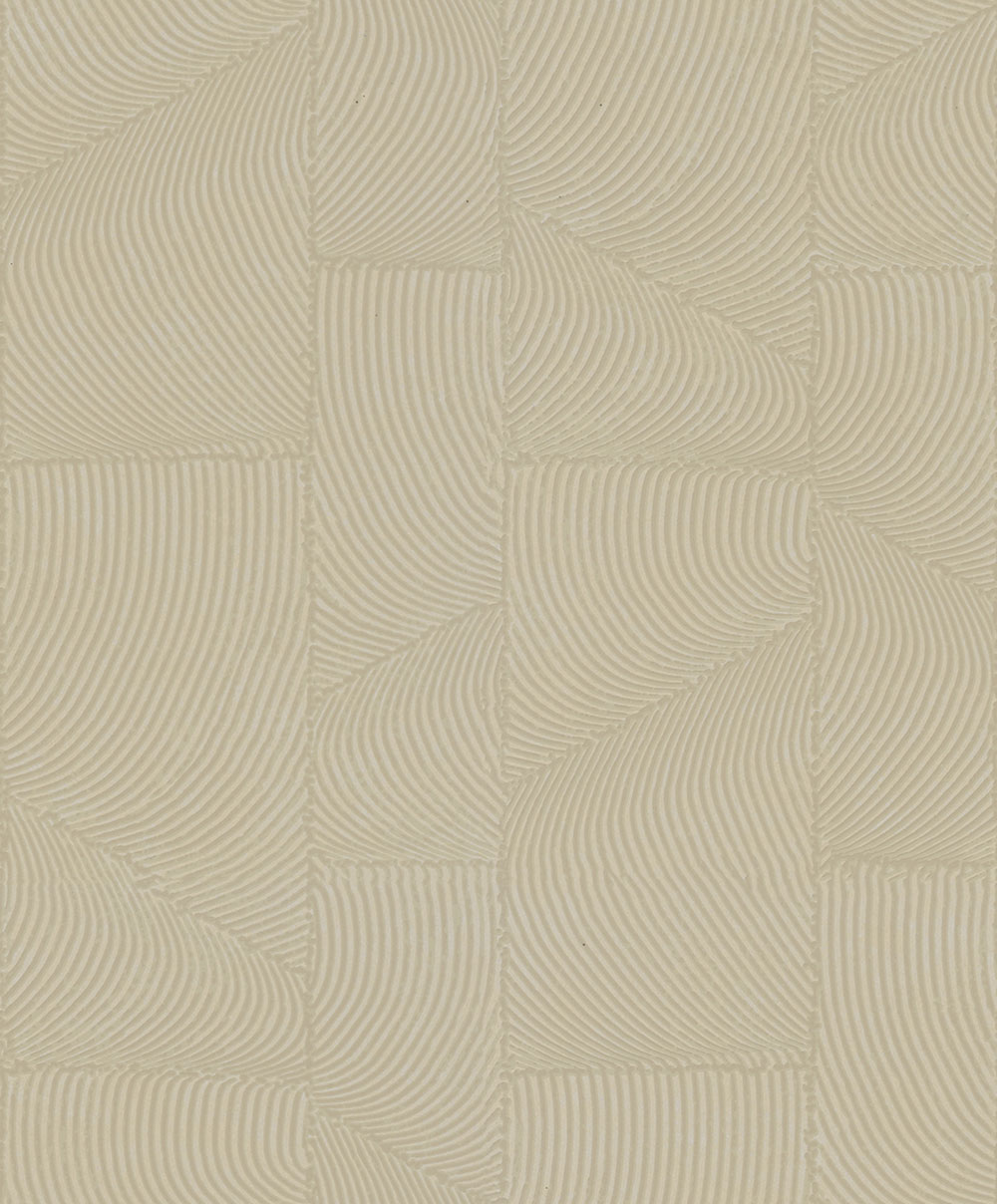 Tapeta, hnedo-béžová, grafický 3D vzor, 34643, Terra, Marburg