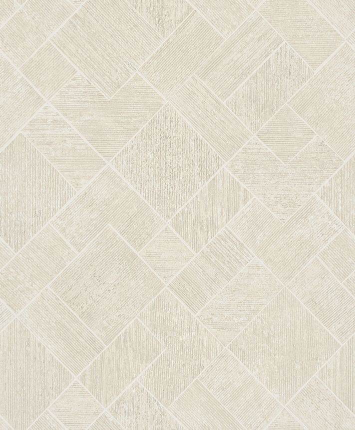 Tapeta, béžová, geometrický vzor, 35509, Ritus, Marburg