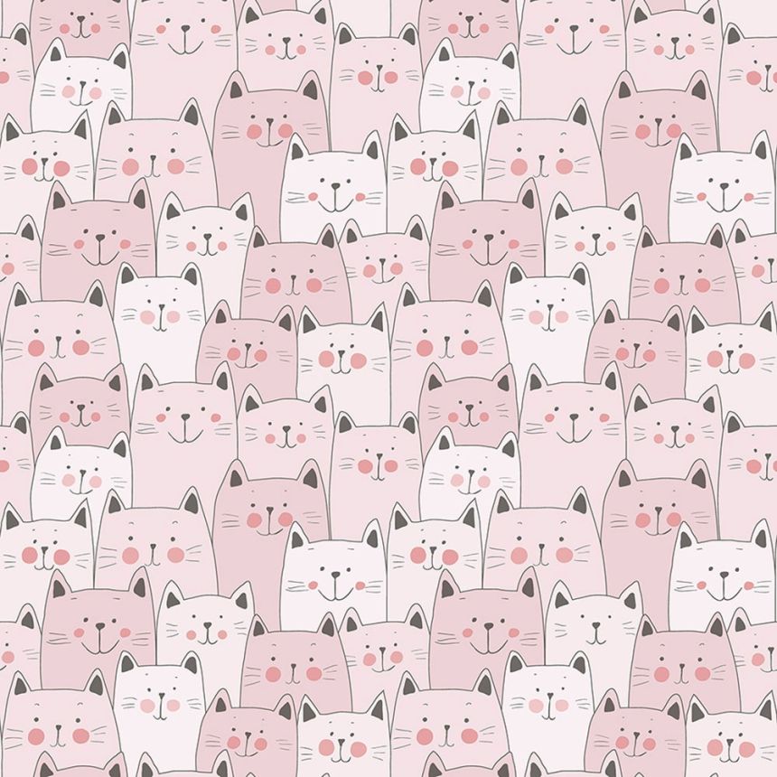 Detská vliesová tapeta na stenu Mačky, mačičky, 134-2, Sambori, ICH Wallcoverings