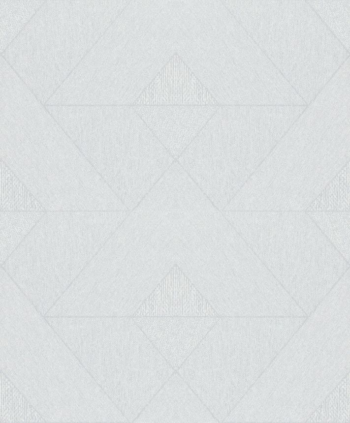 Geometrická tapeta, biela, 82545, Naomi, Novamur