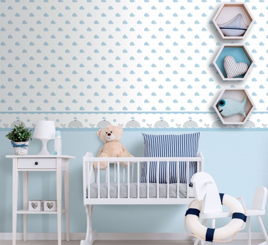 Samolepiaca detská tapetová bordura 243-2, Lullaby, Ich Wallcoverings