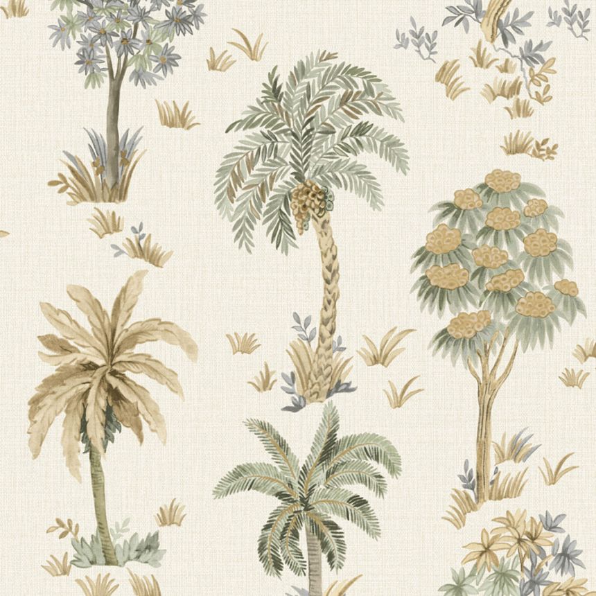 Luxusná, krémová, stromy, Z70706, Marrakech, Zambaiti Parati