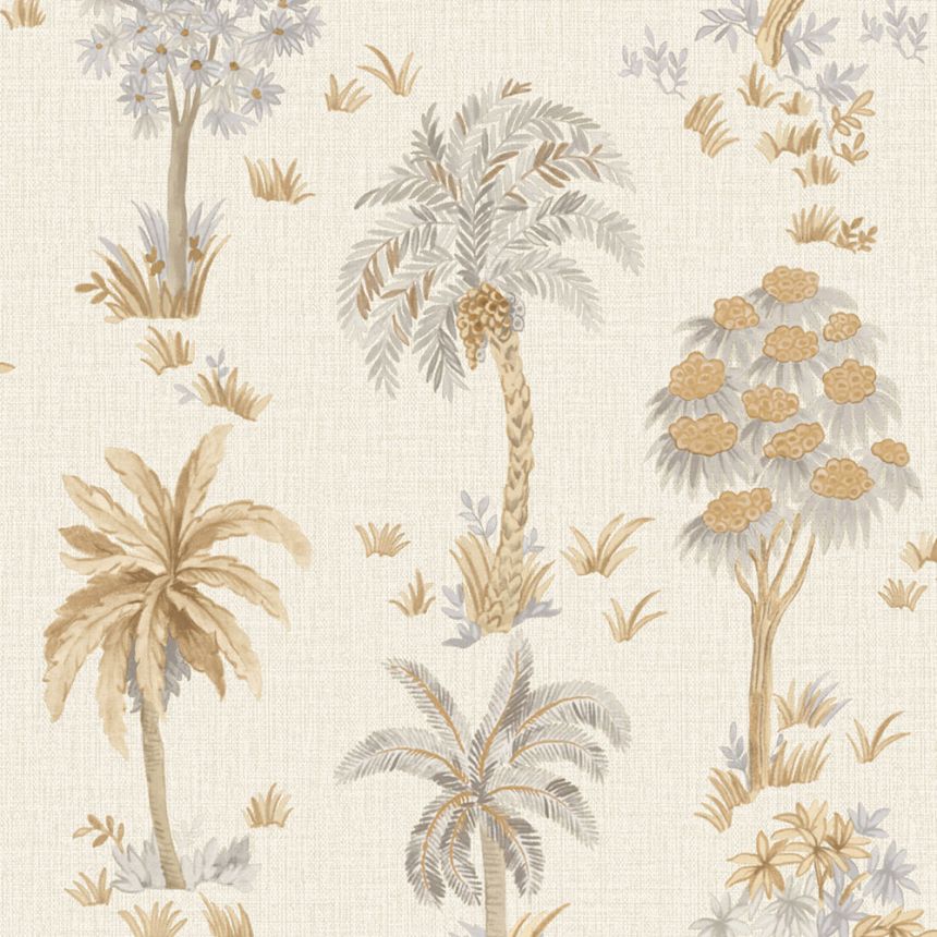 Luxusná, krémová, stromy, Z70710, Marrakech, Zambaiti Parati