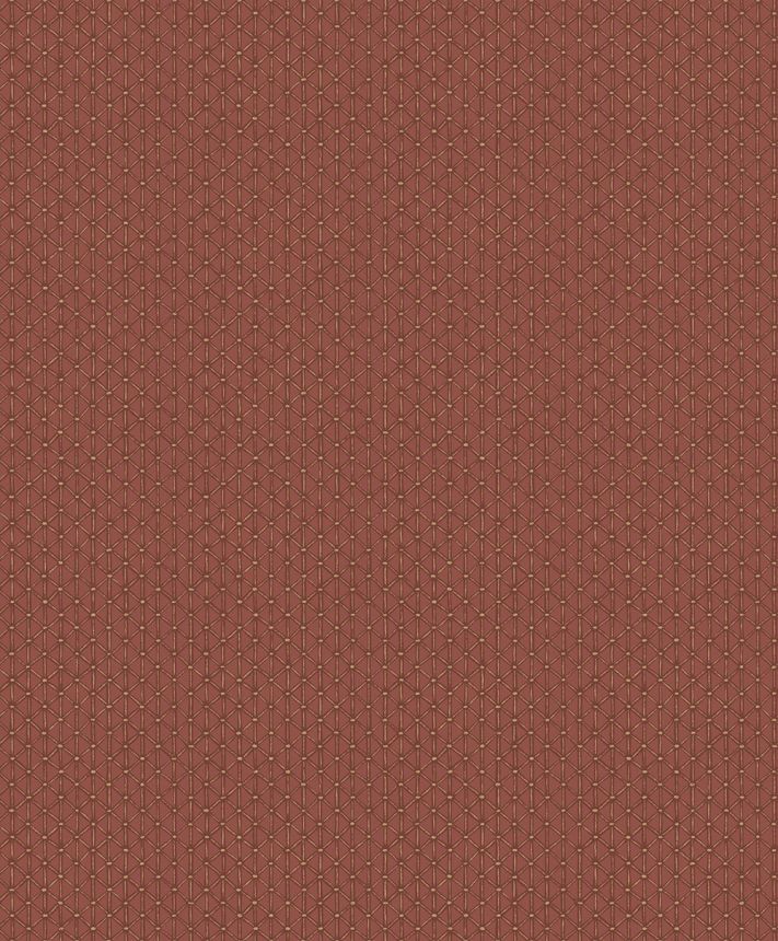Geometrická tapeta, červená, 351225, Magnifique, Eijffinger
