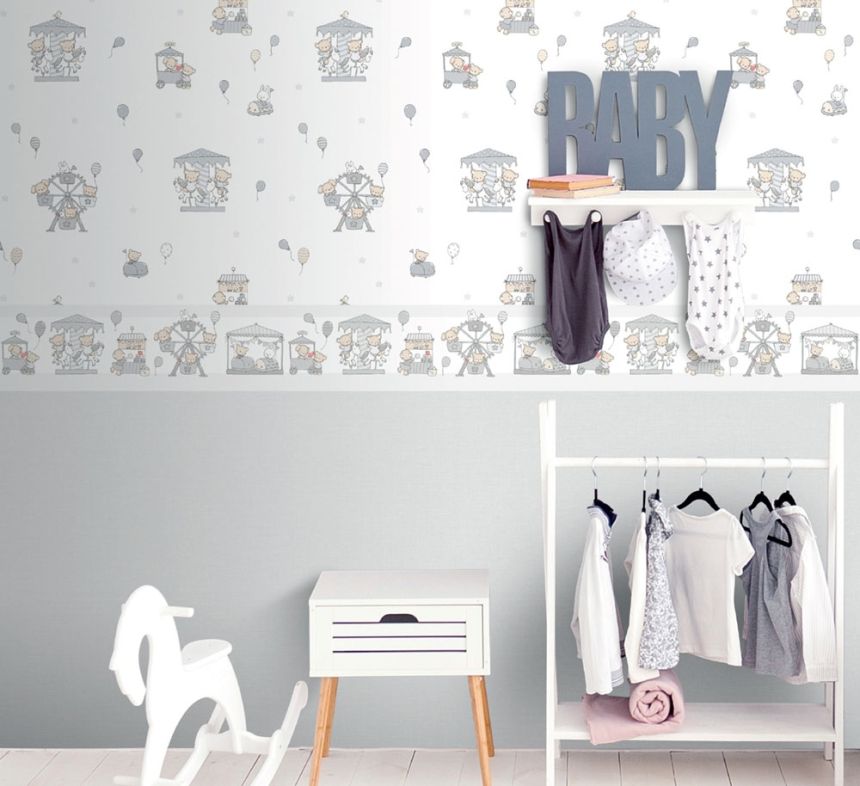 Detská papierová tapeta na stenu 220-4, Lullaby, Ich Wallcoverings