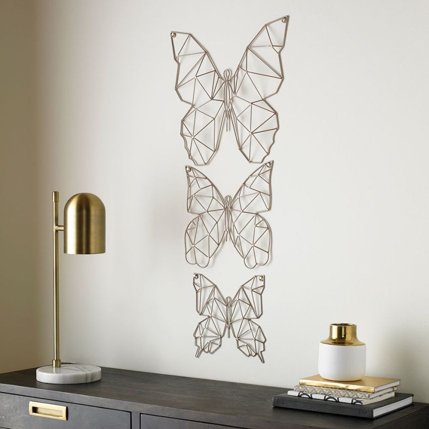 Kovová dekorácia Flutter Metal Art 104034, Wall Art