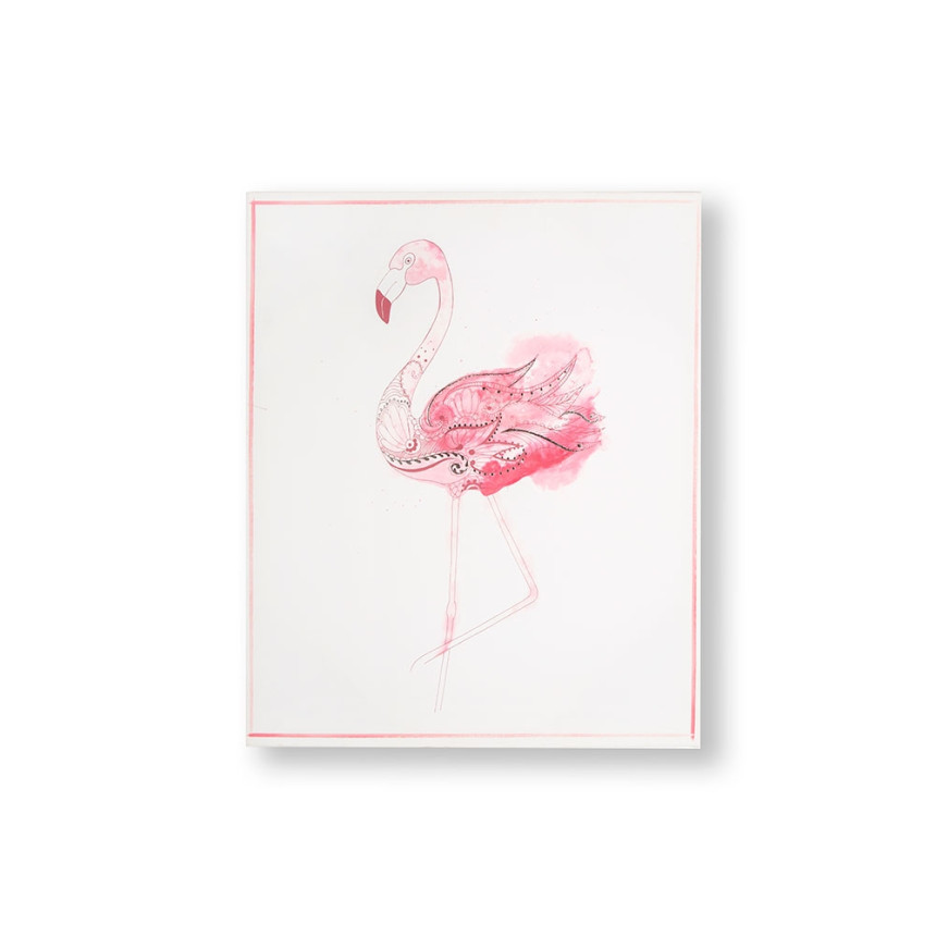 Tlačený obraz 105874, Fabulous Flamingo, Plameniak, Wall Art, Graham & Brown