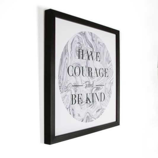 Rámovaný obraz 102499, Have Courage Framed Print, Wall Art, Graham Brown