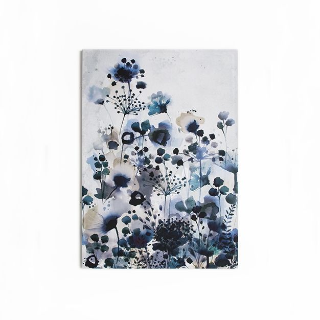 Obraz Modré kvety 42-235, Moody Blue Watercolour, Wall Art, Graham Brown
