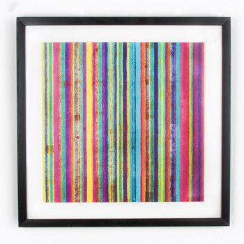Abstraktný obraz 41-321, Neon Stripe, Wall Art, Graham Brown