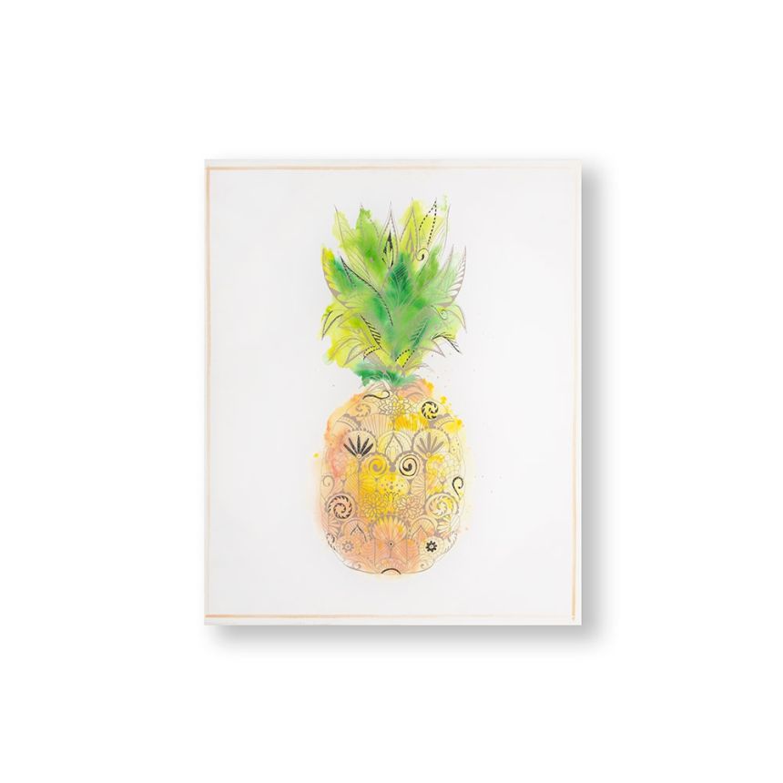 Tlačený obraz 105873, Pineapple Tropics, Wall Art, Graham & Brown