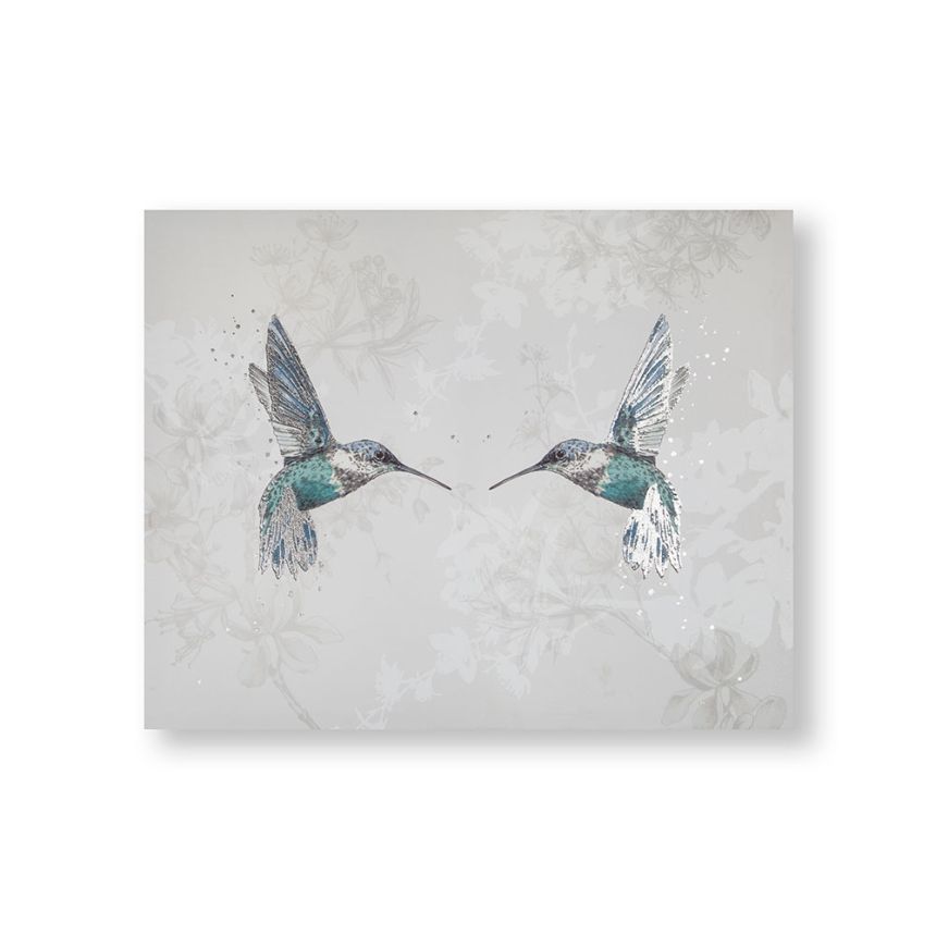 Bezrámový obraz Kolibríky 105389, Hummingbirds, Wall Art, Graham & Brown