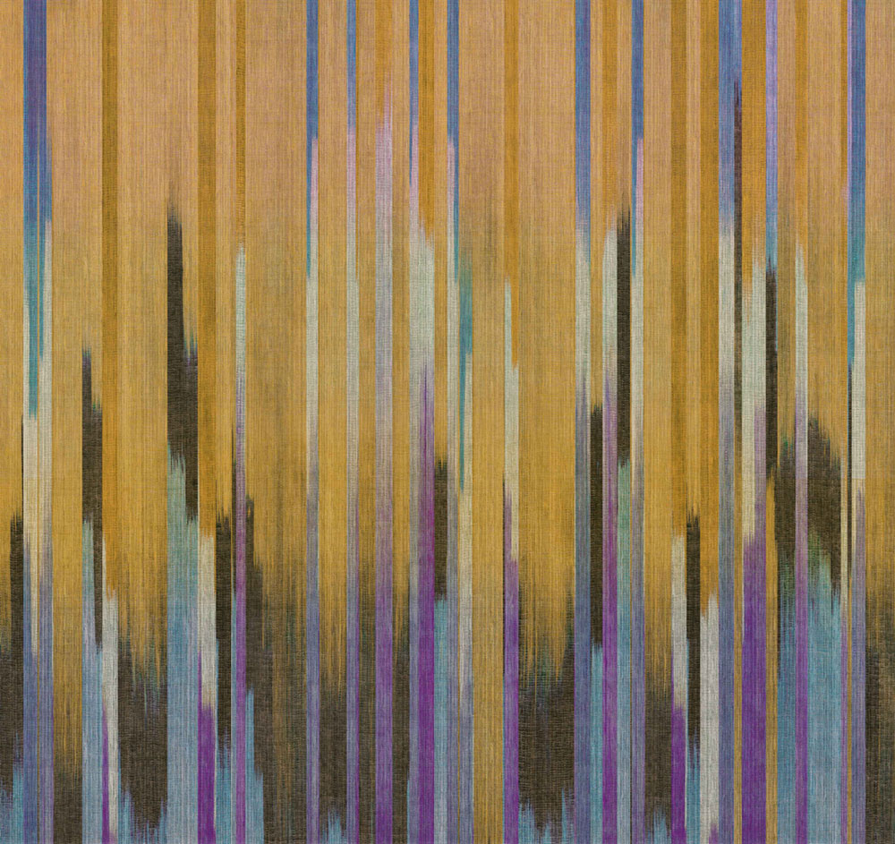 Vliesová obrazová tapeta na stenu, imitácia látky, pruhy, DGRIC1023-260, Serica, Masureel