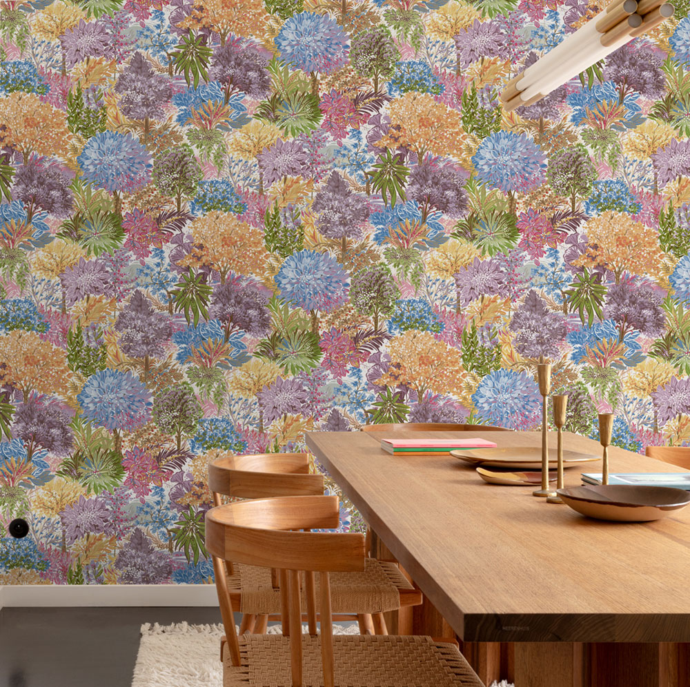 Tapeta, stromy, A78601, Inia, Grandeco