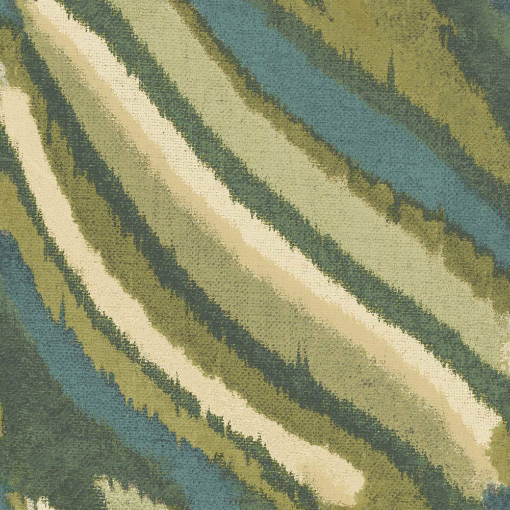 Tapeta, zelená, imitácia látky, 2027, Rio, Parato by Cristiana Masi