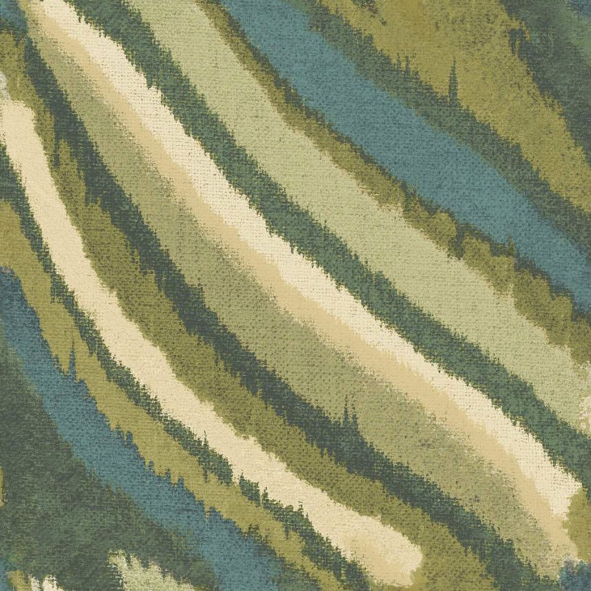 Tapeta, zelená, imitácia látky, 2027, Rio, Parato by Cristiana Masi