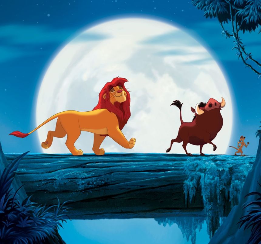 Detská vliesová obrazová tapeta Disney, Leví kráľ - Hakuna Matata, 111389, 300 x 280 cm, Kids @ Home 6, Graham & Brown