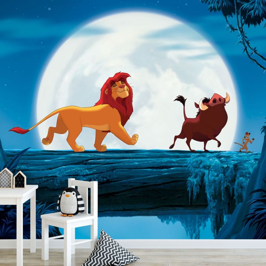 Detská vliesová obrazová tapeta Disney, Leví kráľ - Hakuna Matata, 111389, 300 x 280 cm, Kids @ Home 6, Graham & Brown