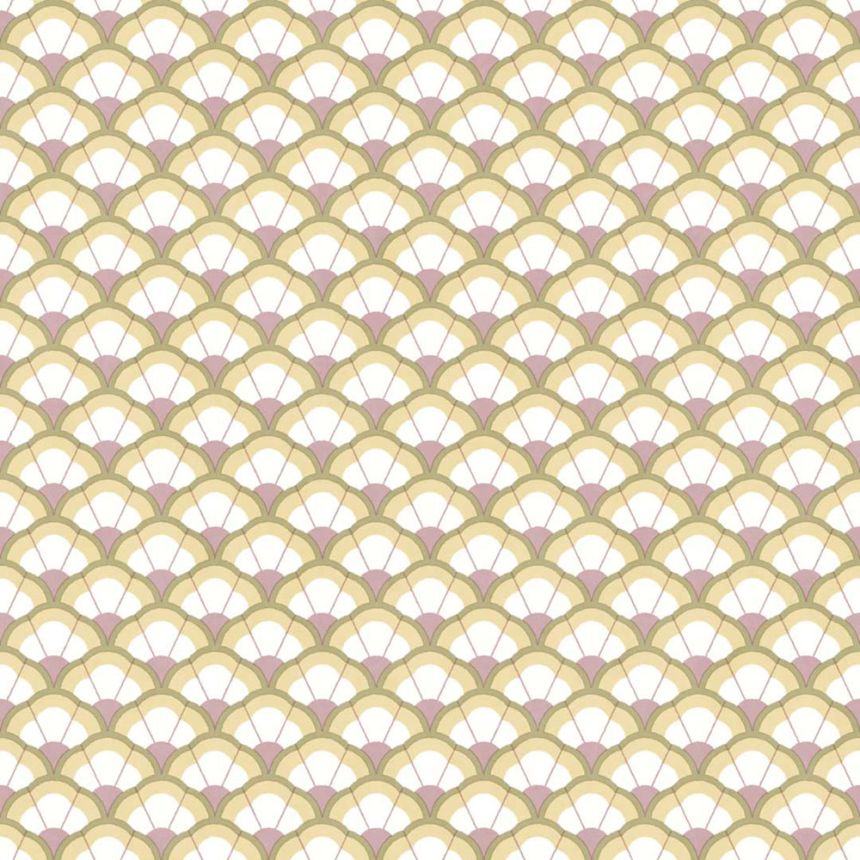 Tapeta, kvety, okrovo-fialová, 2041, Rio, Parato by Cristiana Masi