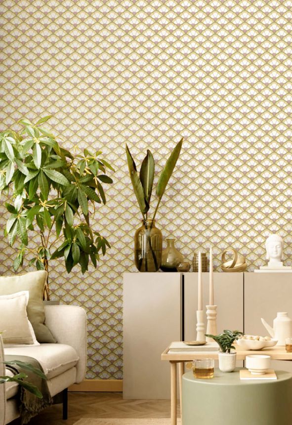 Tapeta, kvety, okrovo-fialová, 2041, Rio, Parato by Cristiana Masi