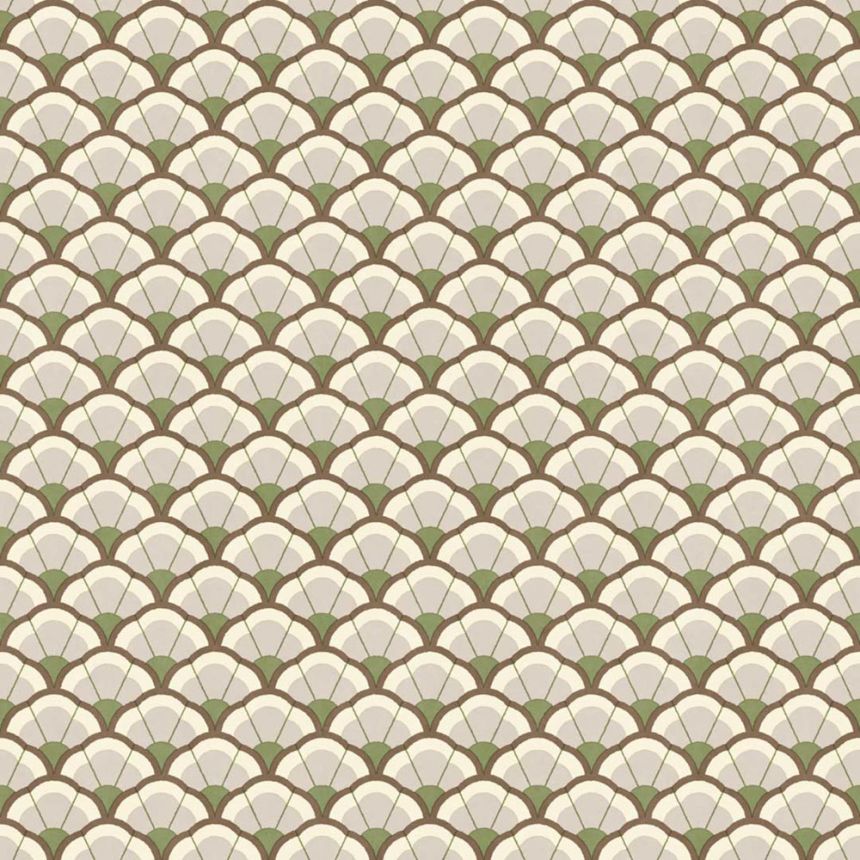 Tapeta, kvety, sivo-zelená, 2043, Rio, Parato by Cristiana Masi