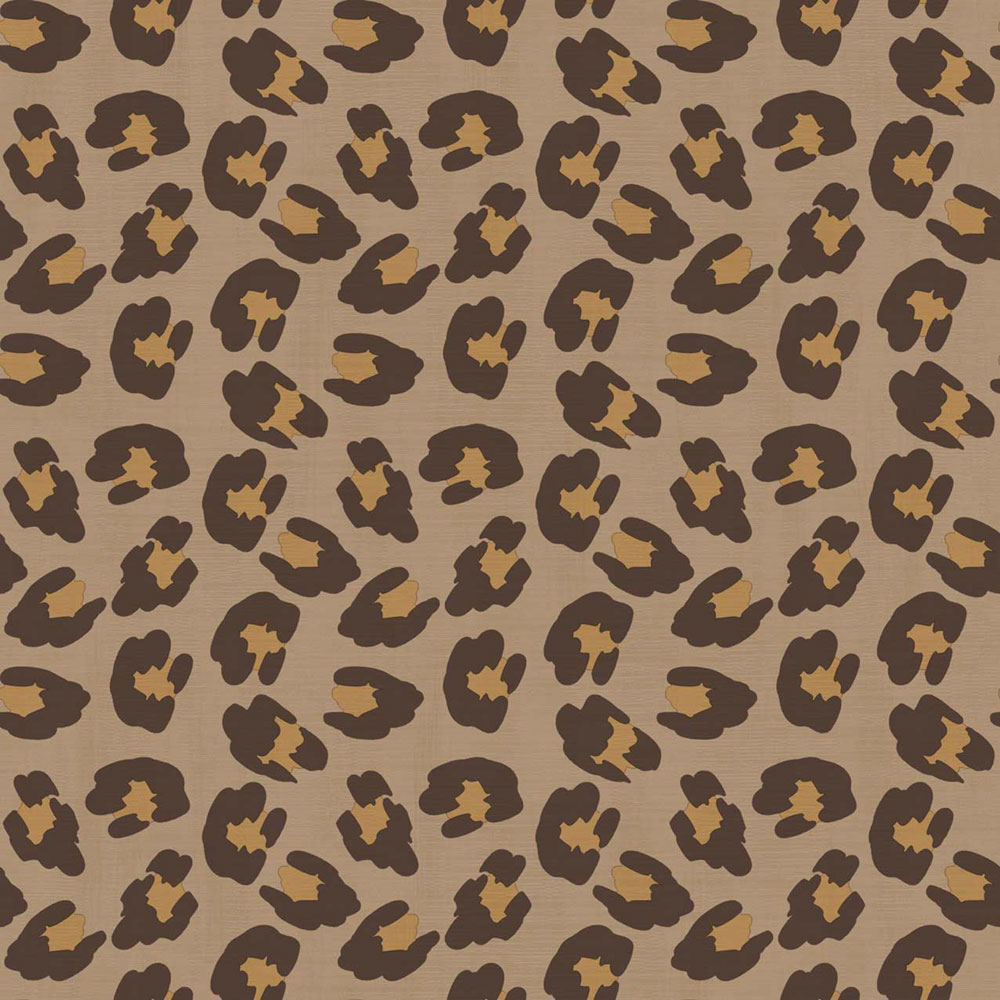 Tapeta, hnedá, leopardí vzor, 2049, Rio, Parato by Cristiana Masi