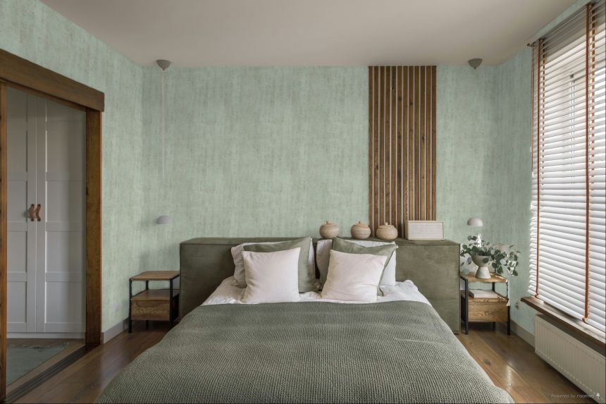 Tapeta, betón, štuk, zelená, 2072, Rio, Parato by Cristiana Masi