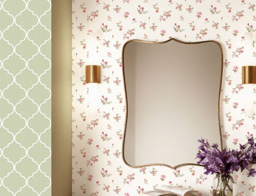 Tapeta, červená, kvety, 8362, Blooming Garden 2, Parato by Cristiana Masi