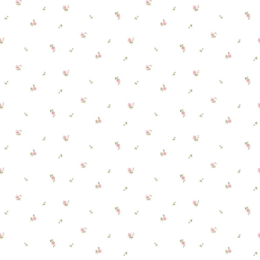 Tapeta, zeleno-ružová, kvety, 8374, Blooming Garden 2, Parato by Cristiana Masi