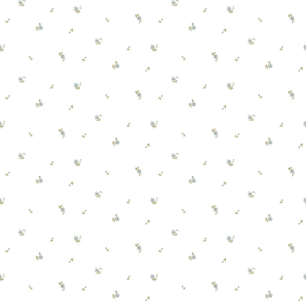 Tapeta, zeleno-modrá, kvety, 8375, Blooming Garden 2, Parato by Cristiana Masi