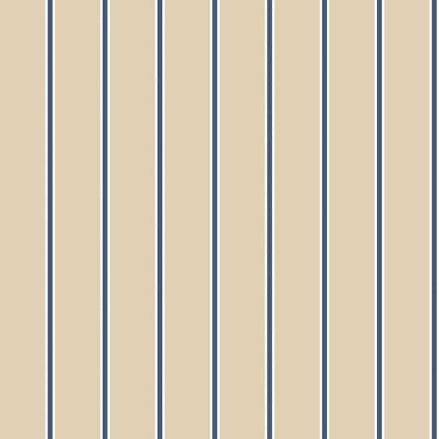 Tapeta, béžovo-modrá, pruhy, 8382, Blooming Garden 2, Parato by Cristiana Masi