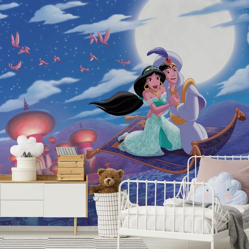 Detská vliesová obrazová tapeta Disney, Aladdin - Magic Carpet Ride, 111388, 300 x 280 cm, Kids @ Home 6, Graham & Brown