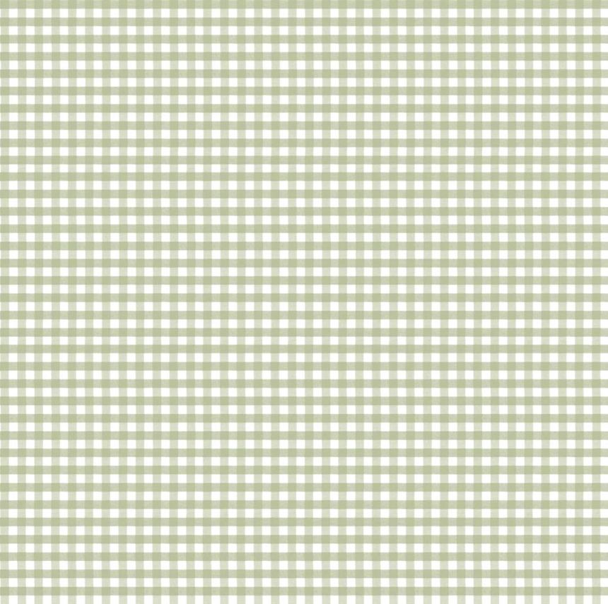 Tapeta, zelená, imitácia látky, 8393, Blooming Garden 2, Parato by Cristiana Masi