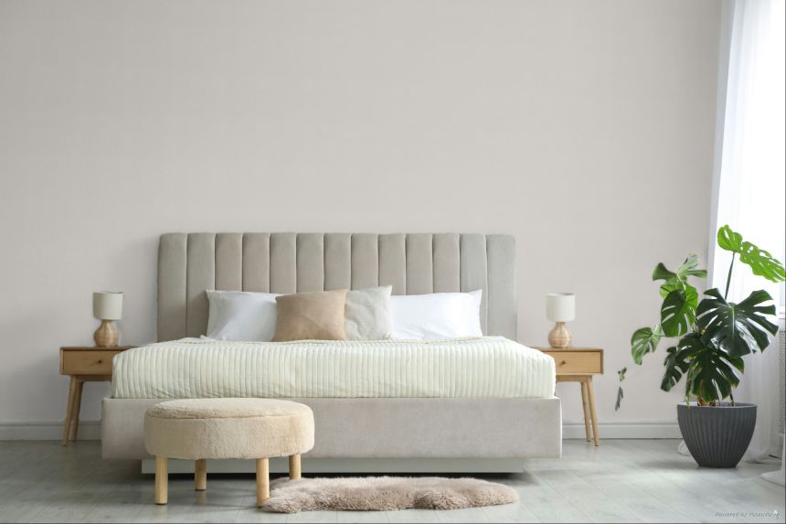 Tapeta, sivá, imitácia látky, 8397, Blooming Garden 2, Parato by Cristiana Masi