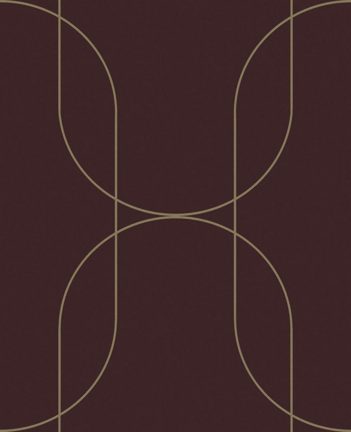 Grafická tapeta, vínová, 142061, Allurium, Graham Brown Premium