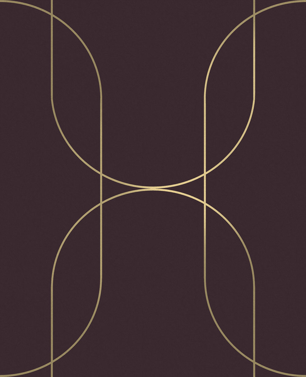 Grafická tapeta, fialová, 142062, Allurium, Graham Brown Premium