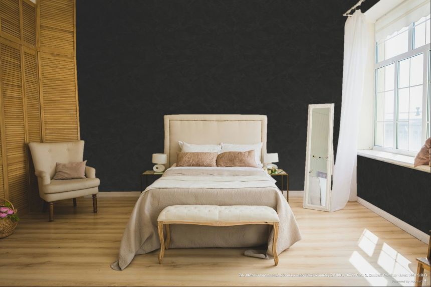 Tapeta, čierna, imitácia štukovej omietky, Z81003, Philipp Plein 2, Zambaiti Parati