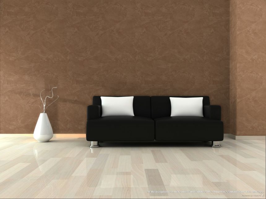 Tapeta, hnedá, imitácia štukovej omietky, Z81007, Philipp Plein 2, Zambaiti Parati