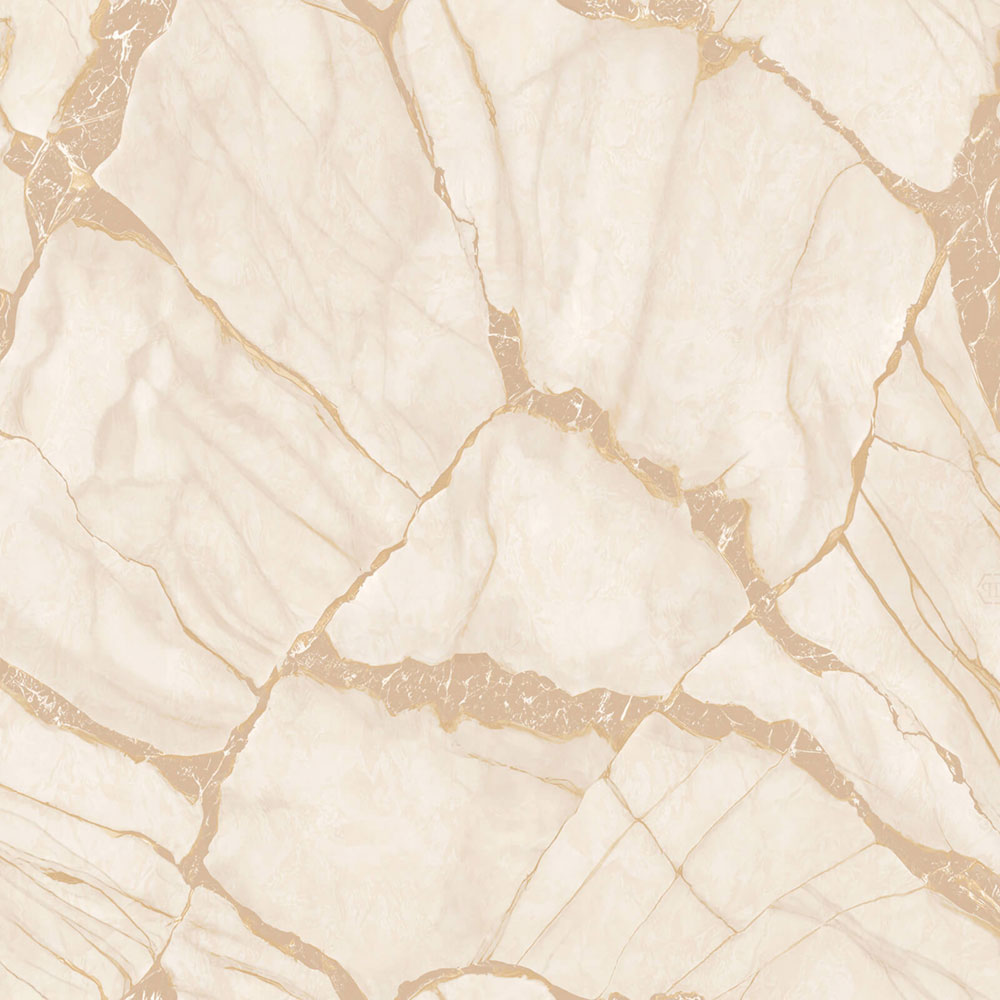 Tapeta, béžová, zlatá, imitácia mramoru, Z81040, Philipp Plein 2, Zambaiti Parati