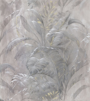Vliesová obrazová tapeta s vinylom, Palmy, listy, 300413 DX, 250x280cm, Grand Safari, BN Walls