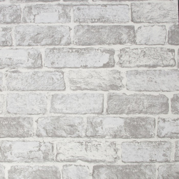 Papierová tapeta Tehly 102835, White Brick Wall, Kids @ Home 6, Graham & Brown