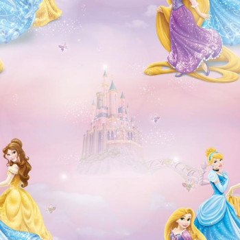Detská papierová tapeta 70-232, Disney Princezné, Pretty As A Princess, Kids @ Home 6, Graham & Brown