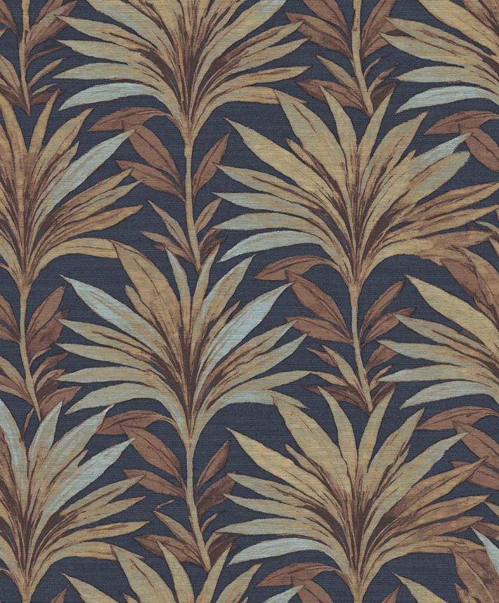 Tapeta, modrá, hnedá, 5816, Jaipur, Parato by Cristiana Masi
